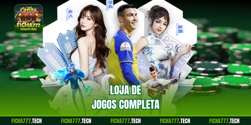 Loja de jogos completa