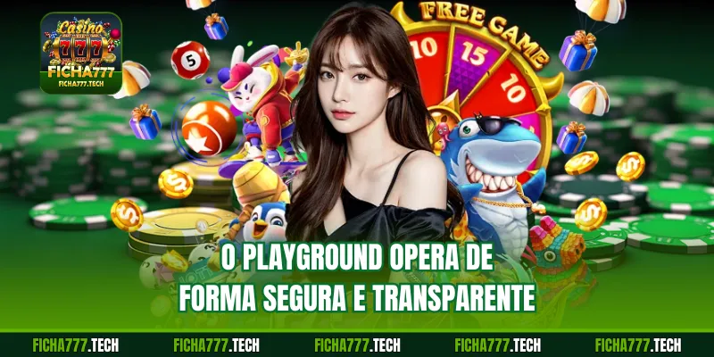 O Playground opera de forma segura e transparente